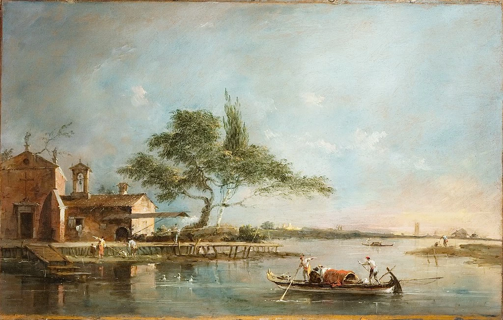 L'Isola della Madonnetta sulla Laguna di Venezia - Museo Fogg